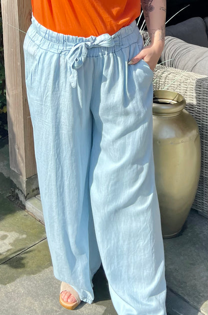 PANTS JEANS LOOK LIGHT BLUE