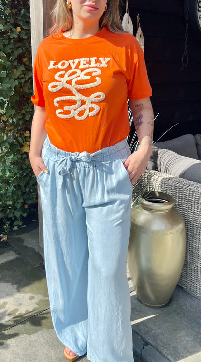 PANTS JEANS LOOK LIGHT BLUE